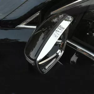 Rear Viewmirror Rain Visor Guard Eyebrow Cover Frame For Toyota Rav4 Accessories - Picture 1 of 6