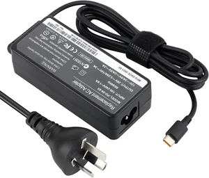 65W Laptop Charger for Lenovo Yoga/Thinkpad/Chromebook USB C Charger,For Lenovo - Picture 1 of 12