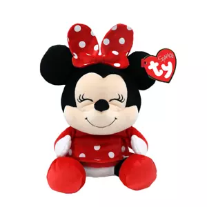 TY BEANIE BABY - MINNIE MOUSE 13" SOFT PLUSH BUDDY New - Picture 1 of 1