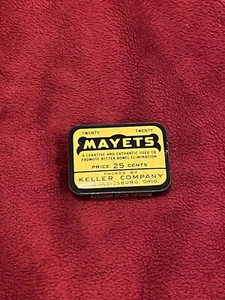 Lata laxante Mayets vacía de colección de Keller en Mechanicsburg, Ohio - Imagen 1 de 4