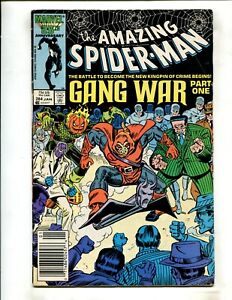 AMAZING SPIDER-MAN #284 (5.0) GANG WAR PART ONE!! 1986