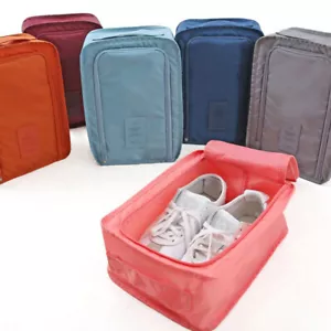 2X Travel Shoe Bag Storage Toiletry Case Pouch Organizer Portable Large Capacity - Bild 1 von 18