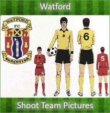 Shoot / Match Football Team Squad Watford Pictures – Various Years Choice