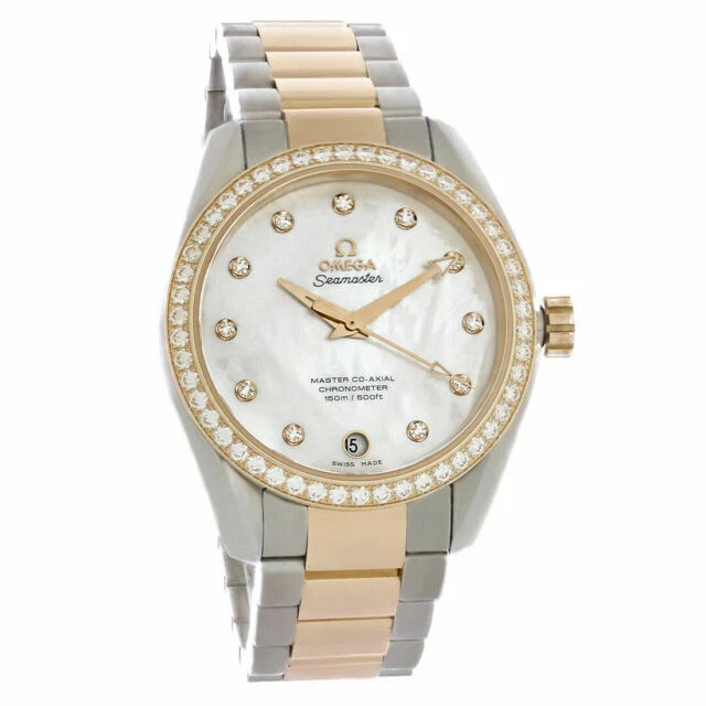 OMEGA Seamaster Aqua Terra - 38 mm, Stainless Steel, Rose Gold