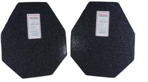 Tactical Scorpion Level IIIA Body Armor Plates Pair Hard 10" x 12" Swimmers - Picture 1 of 4