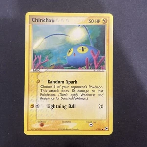 Chinchou 57/101 EX Hidden Legends - Picture 1 of 4