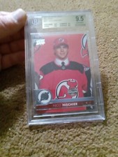 2017-18 Upper Deck NHL Draft Nico Hischier Rookie #SP1 BGS 9.5 True Gem