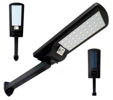 Faro lampione stradale solare fotovoltaico sensore di movimento 120W T-9329