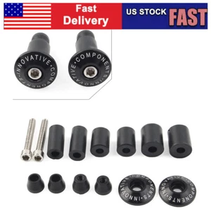 CNC 7/8'' Handle Bar End Weights Handlebar Grips Cap Plugs Dirt bike Motorcycle - Picture 1 of 8