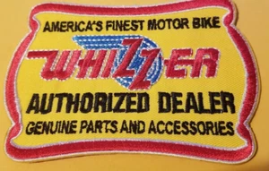 Whizzer America Finest Motor Bike Embroidered Patch approx 2.75X3.75" - Picture 1 of 2