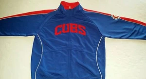 Chicago Cubs Cooperstown Collection Track Jacket Men L MLB Bryant Rizzo Arrieta  - Picture 1 of 5
