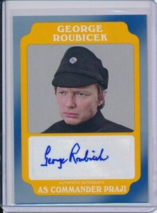 Star Wars Rogue One Mission Briefing George Roubicek as Commander Praji Auto /10