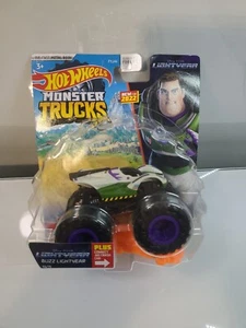 New 2022 Hot Wheels Disney Monster Truck Buzz Lightyear 53/75 - Picture 1 of 5