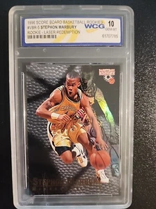🔥 1996 Visions Signings RC Redemption Stephon Marbury GEM MINT 10 🔥 - Picture 1 of 2