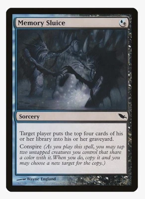 ​Memory Sluice | MTG SHM | Mill Conspire Pauper EDH | LP - Image 1 of 3