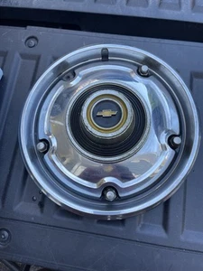 OEM 1967-1976 Chevy Truck Squarebody Hubcap Wheel Cover Free Shipping - Picture 1 of 4