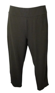 Express XL olivgrüne schwere Strick Crop Hose Pull On WEICH Stretch - Bild 1 von 4