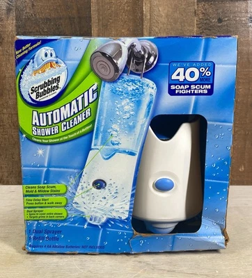Scrubbing Bubbles Automatic Shower Cleaner New Old Stock - bad packaging - Image 1 of 4