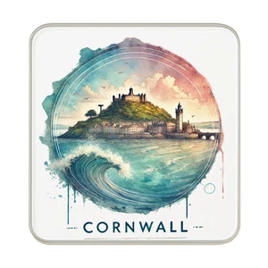 Imán de nevera Cornualles, Inglaterra Reino Unido | Recuerdo de viaje regalo coleccionable - Imagen 1 de 5