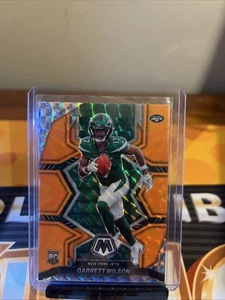 2022 Panini Mosaic - Rookies Garrett Wilson #311 Mosaic Reactive Orange Prizm... - Picture 1 of 2