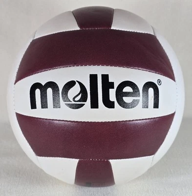 Molten Camp Volleyball AHV57238 Indoor Outdoor Recreational Maroon Official NEW - Image 1 of 4