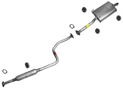 Sistema de tubo de escape silenciador compatible con 01-05 Accent 1,6 L y 00-02 Accent 1,5 L Foto 1 de 4