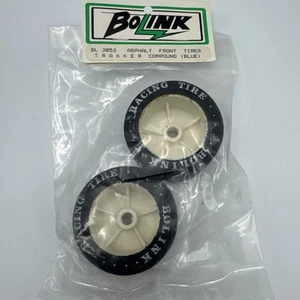 Vintage Bolink Asphalt Front Tires TRAKKER Compound Blue BL-3053 - Picture 1 of 4