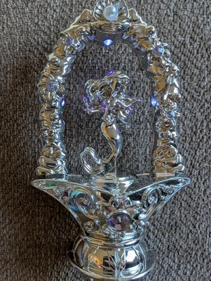 Varita Iluminada Princesa Rapunzel Disney Plateada - PANTALLA USADA Foto 1 de 4