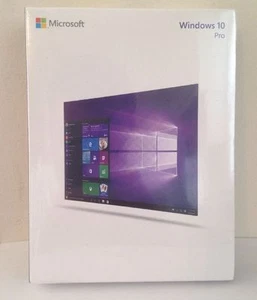 Microsoft Windows 10 Professional,SKU FQC-08788,Sealed Box,32-bit,64-bit,USB 3 - Picture 1 of 3