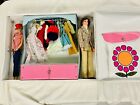 Vintage Barbie Lot: Barbie(‘58), Ken(‘68), 10 Dresses, And Double Doll Case(‘67)