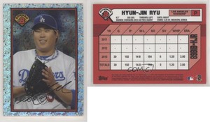 2014 Bowman Platinum 1989 is Back Silver Diamond Refractor Hyun-Jin Ryu
