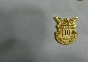 LUFTWAFFE REVERSNADEL, BUNDESZIVILDIENST, 30 JAHRE - Bild 1 von 1