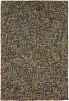 Dalyn Brown Single-Color Faded Striped Casual Contemporary Area Rug Solid ME1 - Image 1 of 4