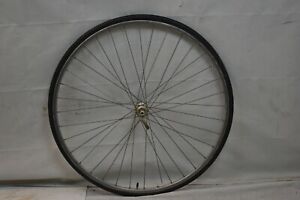 Miche Competition 700c Front Road Wheel & Hub Silver OLW100 14mm 36S PV Charity!