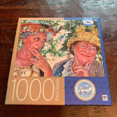 Susan Brabeau BEST FRIENDS 1000 Piezas Premium Tablero Azul Puzzle South Belle Nuevo Foto 1 de 2