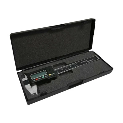 4" Electronic Digital Caliper Ruler Vernier 100mm Stainless Harden Gauge Gage - Image 1 of 4