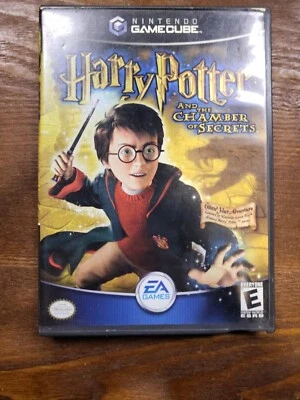 Harry Potter and the Chamber of Secrets (Nintendo GameCube, 2002) CIB - Image 1 of 4