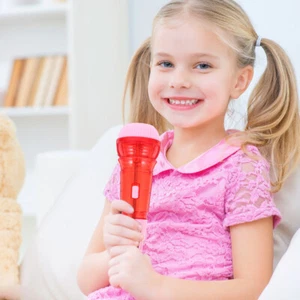 Echo-Mikrofon-Spielzeug Spielzeugmikrofon Kids Wireless Kind Kleinkind - Bild 1 von 12