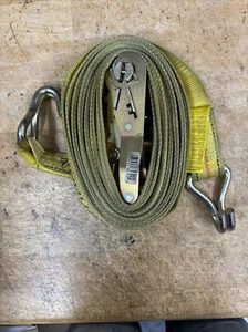 ALLIED INTERNATIONAL RATCHET TIE DOWN 27’x2” Work Load Limit 3,300Lb 82392 strap - Picture 1 of 14