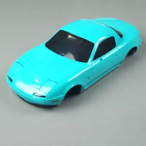 LDRC Drift RC Car Body Mazda Miata MX5 Blue With Accessories Tongue Mirrors NEW - Picture 1 of 9