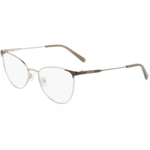 Nine West Women's Cat-Eye 48mm Eyeglasses Frames Taupe NW1095 - Picture 1 of 2