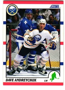 1990-91 Score #189 Dave Andreychuk, Buffalo Sabres - Bild 1 von 2