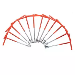 Set chiavi a bussola a T - Bar 8 mm - 19 mm extra lunghe 12 pz - Foto 1 di 1