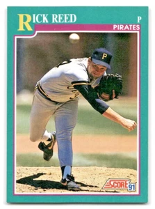 1991 Score #584 Rick Reed Pitcher Pittsburgh Pirates FREE shipping - Picture 1 of 1
