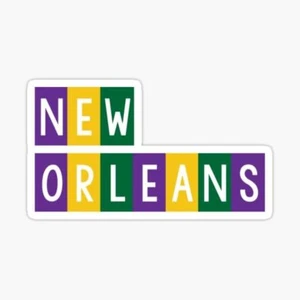 Travel to New Orleans Louisiana LA Hometown USA Landmark Vinyl Decal Sticker - Picture 1 of 1