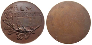 Österreich Medaille 1927 Österreichischer Leichtathletik Verband (Ö.L.V.) - Bild 1 von 4