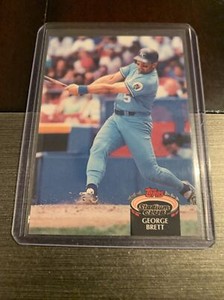 1992 Topps Stadium Club #150 George Brett Kansas City Royals HOF MINT FREE SHIP