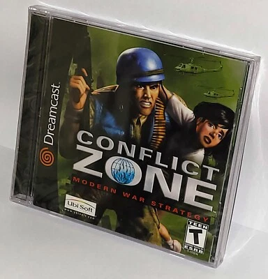 Conflict Zone Modern War Strategy - Sega Dreamcast - BRAND NEW FACTORY SEALED! - Image 1 of 2