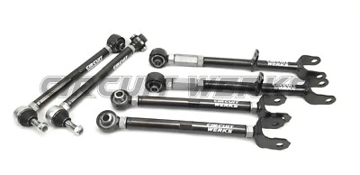 1989-1992 Cressida MX83 Kit de Braço Traseiro Ajustável Camber Trailing Toe Ajuste - Imagem 1 de 4