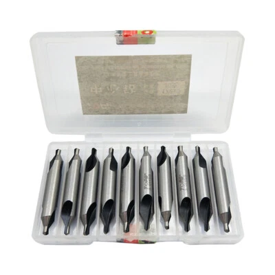 Premium HSS Center Drill Bits Combined Countersinks Tool 60° 3mm - Image 1 of 4